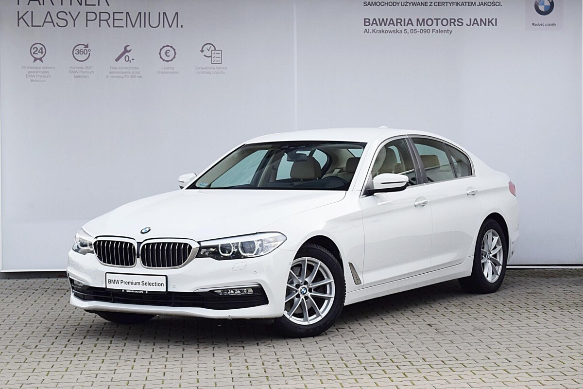 Używany BMW Seria 5 2018 G30 Biały