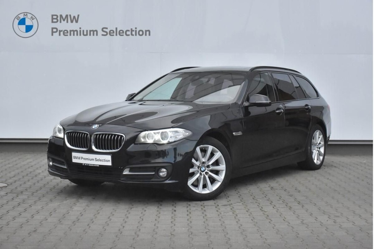 Używany BMW Seria 5 2015 F10 Czarny