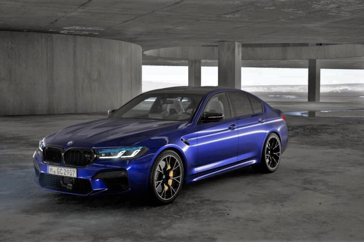 Używany BMW M5 2021  Niebieski