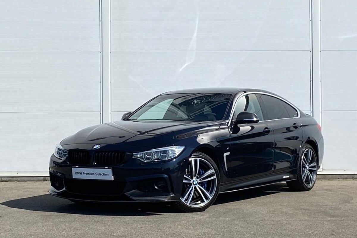 Używany BMW Seria 4 2017  Czarny