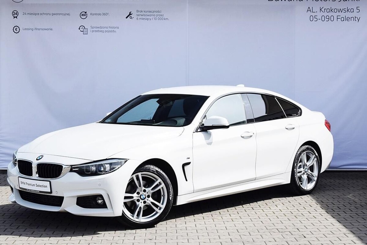 Używany BMW Seria 4 2017  Biały