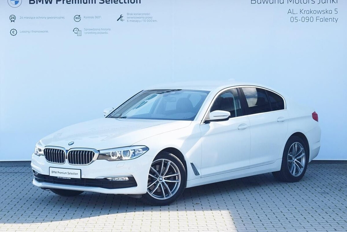 Używany BMW Seria 5 2017 G30 Biały
