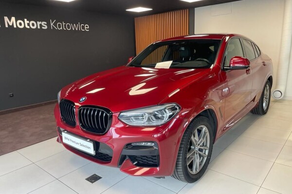 Używane BMW X4 2020 G02 Czerwony