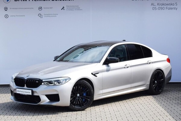 Używane BMW M5 2019  Srebrny