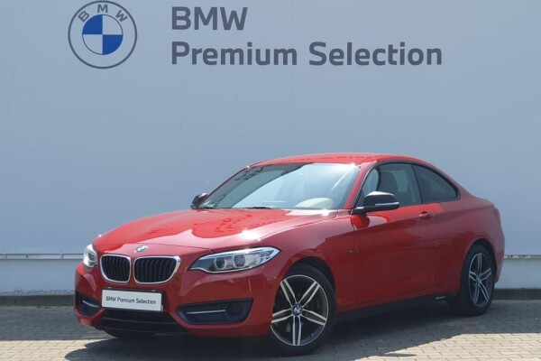 Używany BMW Seria 2 2014  Czerwony