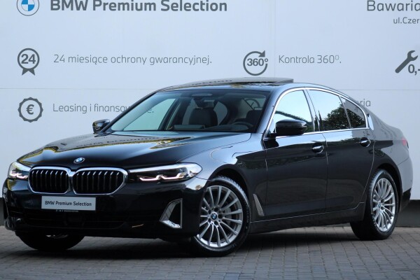 Używany BMW Seria 5 2022 G30 Czarny