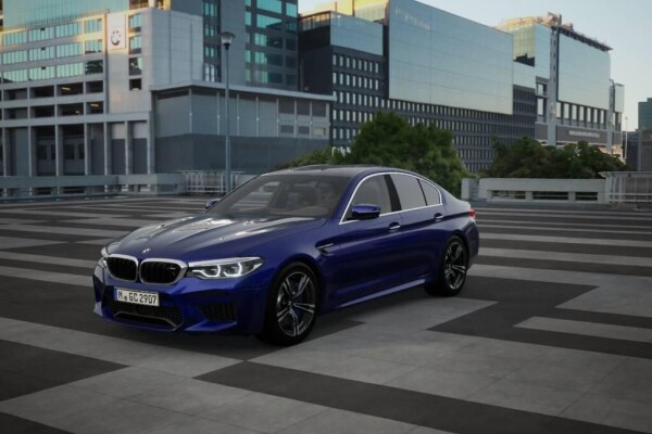 Używane BMW M5 2018  Niebieski
