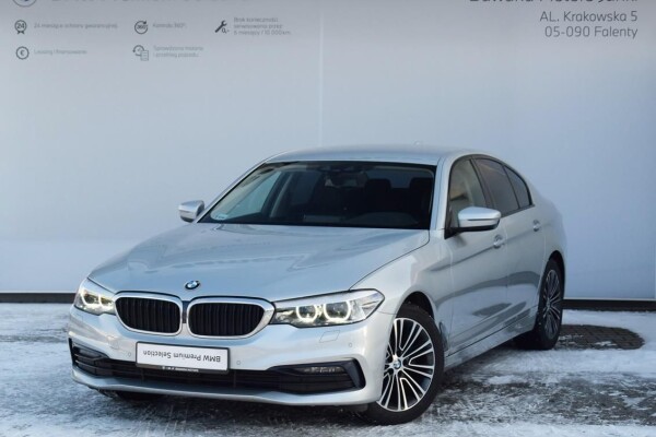 Używane BMW Seria 5 2019 G30 Srebrny