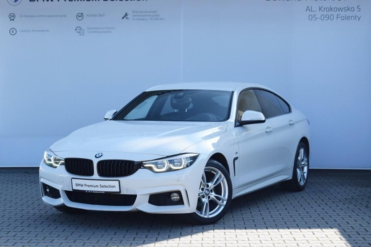 Używany BMW Seria 4 2020  Biały
