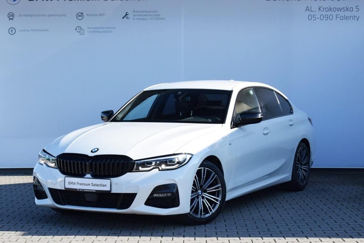Używany BMW Seria 3 2019 G20 Biały