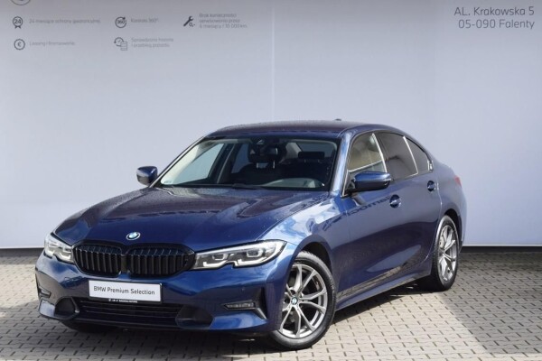 Używany BMW Seria 3 2019 G20 Niebieski