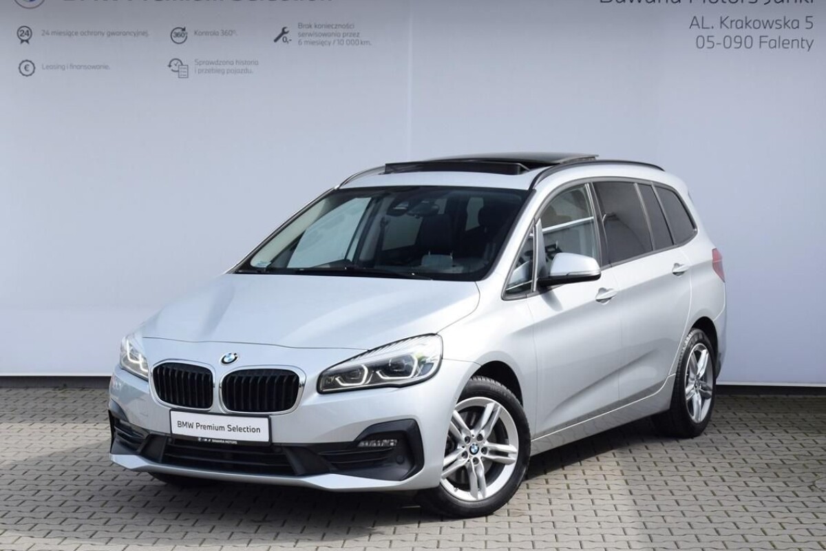 Używany BMW Seria 2 2019  Srebrny