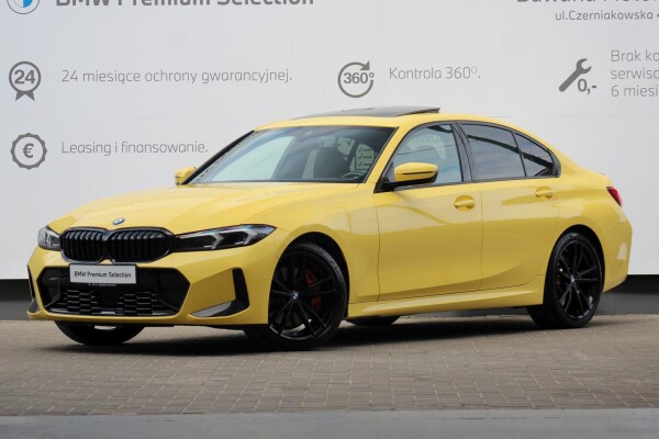 Używany BMW Seria 3 2023 G20 Żółty
